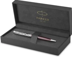 Parker Długopis Sonnet premium metal & red CT< Długopisy Parker