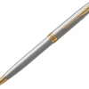 Parker Długopis Sonnet stainless steel GT< Długopisy Parker