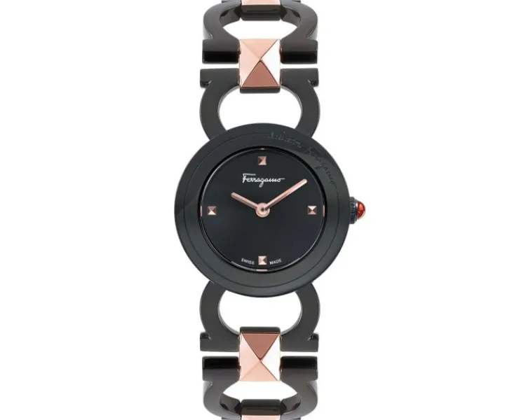 Ferragamo Double Gancini Stud< Zegarki Damskie