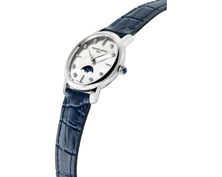 Frederique Constant Slimline Ladies Moonphase< Zegarki Damskie