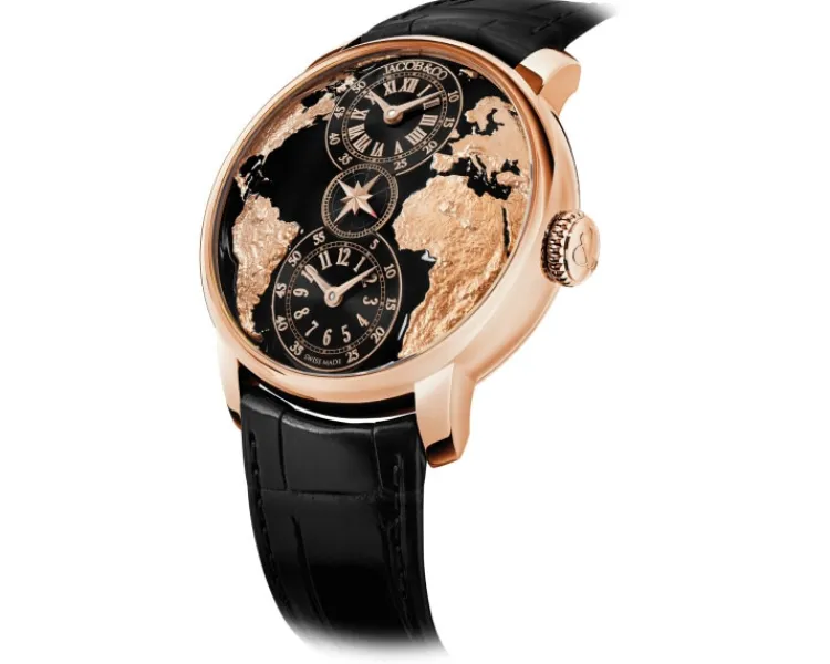 Clearance Jacob & Co. Jacob & Co. Dual Timezone