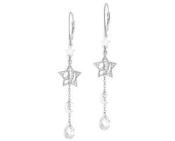 Apart Kolczyki srebrne z cyrkoniami - gwiazdy, Księżyce< Wszystkie