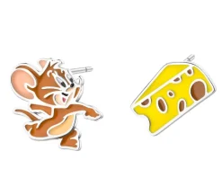 Apart Kolczyki srebrne z emalią -  Tom and Jerry, Jerry, Warner Bros. Discovery< Wszystkie