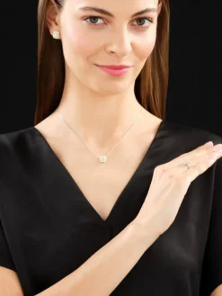 Apart Kolczyki z białego i żółtego złota z diamentami - 1,20 ct - próba 585< Wszystkie