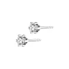 Clearance Apart Kolczyki z białego złota z brylantami - 0,36 ct - próba 750