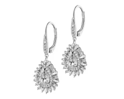 Apart Kolczyki z białego złota z diamentami - 1,74 ct - próba 585< Kolczyki Z Diamentami