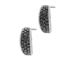 New Apart Kolczyki z białego złota z brylantami - 1,15 ct - próba 585