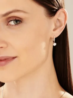 Apart Kolczyki z białego złota z brylantami - SI2/H - 1,00 ct - próba 585< Kolczyki Z Diamentami