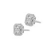 Apart Kolczyki z białego złota z diamentami - 0,29 ct - próba 585< Wszystkie