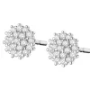 Apart Kolczyki z białego złota z diamentami - 0,09 ct - próba 585< Kolczyki Z Diamentami