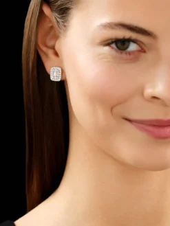 Apart Kolczyki z białego złota z diamentami - 1,40 ct - próba 585< Kolczyki Z Diamentami