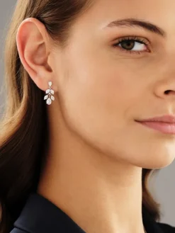 Apart Kolczyki z białego złota z diamentami - 2,28 ct - próba 750< Wszystkie
