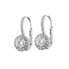 Outlet Apart Kolczyki z białego złota z brylantami - 0,94 ct - próba 585