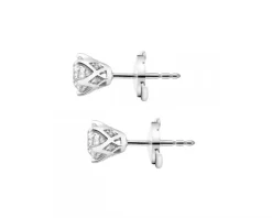 Apart Kolczyki z białego złota z brylantami - 0,49 ct - próba 750< Kolczyki Z Diamentami