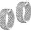 Apart Kolczyki z białego złota z brylantami - koła - 3,62 ct - próba 750< Kolczyki Z Diamentami