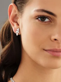 Apart Kolczyki z białego złota z diamentami - 2,22 ct - próba 750< Kolczyki Z Diamentami