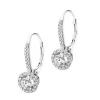 Apart Kolczyki z białego złota z brylantami - 0,86 ct - próba 750< Kolczyki Z Diamentami
