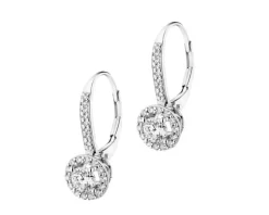 Apart Kolczyki z białego złota z brylantami - 0,86 ct - próba 750< Kolczyki Z Diamentami