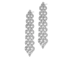 Apart Kolczyki z białego złota z brylantami - 5,46 ct - próba 750< Kolczyki Z Diamentami