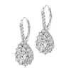 Sale Apart Kolczyki z białego złota z diamentami - 3,17 ct - próba 750