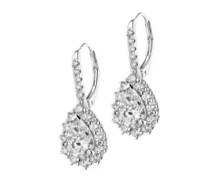 Sale Apart Kolczyki z białego złota z diamentami - 3,17 ct - próba 750