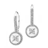 Apart Kolczyki z białego złota z diamentami - 0,33 ct - próba 750< Kolczyki Z Diamentami