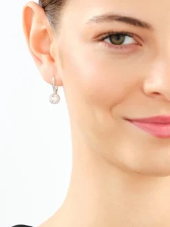 Apart Kolczyki z białego złota z diamentami - 0,33 ct - próba 750< Kolczyki Z Diamentami