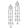 Outlet Apart Kolczyki z białego złota z diamentami - 7,25 ct - próba 750