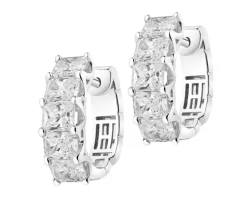 Apart Kolczyki z białego złota z diamentami - 5,11 ct - próba 750< Wszystkie