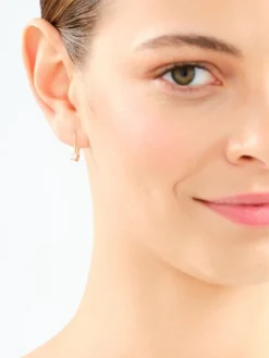 Apart Kolczyki z żółtego i białego złota z brylantami - 0,32 ct - próba 585< Wszystkie