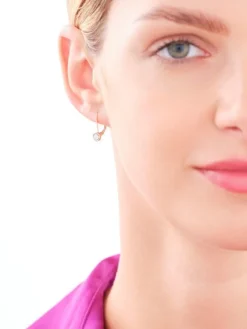 Apart Kolczyki z żółtego i białego złota z brylantami - 0,17 ct - próba 585< Wszystkie