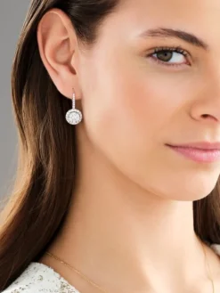 Best Apart Kolczyki z żółtego i białego złota z brylantami - 2,04 ct - próba 585