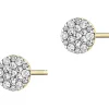 Apart Kolczyki z żółtego złota z brylantami - 0,48 ct - próba 585< Kolczyki Z Diamentami