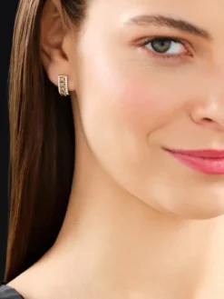 Apart Kolczyki z żółtego złota z brylantami - 1,13 ct - próba 585< Wszystkie