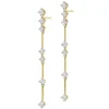 Discount Apart Kolczyki z żółtego złota z brylantami - 1,06 ct - próba 750