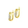 New Apart Kolczyki z żółtego złota z brylantami - 0,29 ct - próba 585