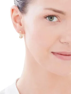 New Apart Kolczyki z żółtego złota z brylantami - 0,29 ct - próba 585