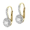 Hot Apart Kolczyki z żółtego złota z brylantami - 0,94 ct - próba 585