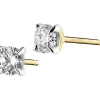 Sale Apart Kolczyki z żółtego złota z brylantami - 0,36 ct - próba 750