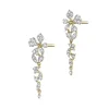 Apart Kolczyki z żółtego złota z brylantami - 0,65 ct - próba 585< Kolczyki Z Diamentami