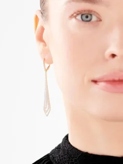 Apart Kolczyki z żółtego złota z brylantami - 1,00 ct - próba 585< Wszystkie