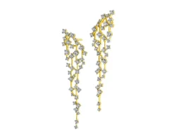 Apart Kolczyki z żółtego złota z brylantami - 2,18 ct - próba 585< Kolczyki Z Diamentami