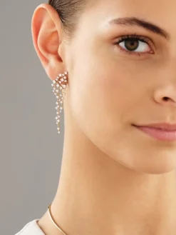 Apart Kolczyki z żółtego złota z brylantami - 2,18 ct - próba 585< Kolczyki Z Diamentami