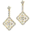 Apart Kolczyki z żółtego złota z diamentami - 0,16 ct - próba 585< Wszystkie