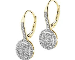 Apart Kolczyki z żółtego złota z diamentami - 0,50 ct - próba 585< Wszystkie