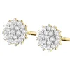 Apart Kolczyki z żółtego złota z diamentami - 0,08 ct - próba 585< Kolczyki Z Diamentami