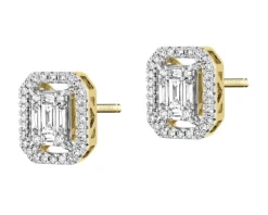 Apart Kolczyki z żółtego złota z diamentami - 0,40 ct - próba 585< Wszystkie