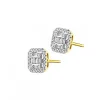 Apart Kolczyki z żółtego złota z diamentami - 0,17 ct - próba 585< Wszystkie