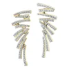 Outlet Apart Kolczyki z żółtego złota z diamentami - 0,41 ct - próba 585