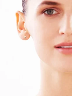 Apart Kolczyki z żółtego złota z diamentami - aniołki - 0,004 ct - próba 375< Wszystkie